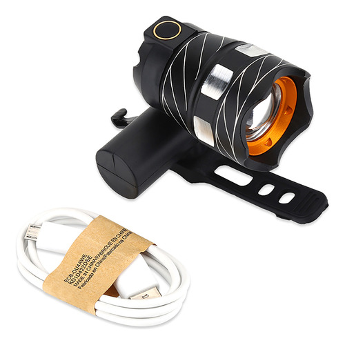 Luz Delantera Del Manillar Faro De Bicicleta De Ángulo