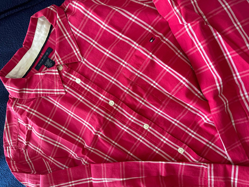 Camisa Tommy Hilfiger Para Dama Xl Fucsia