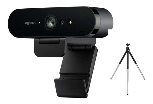 P Webcamb Logitech Brio 4k Pro Ultra Hd Usb 3.0 + Trípode