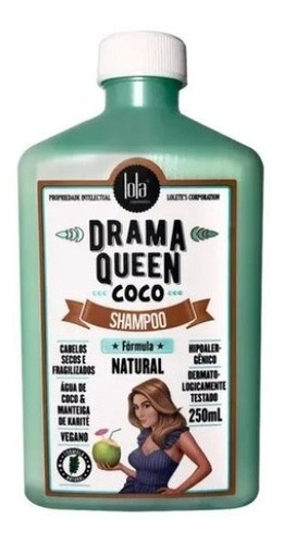 Lola Drama Queen Coco - Shampoo Fórmula Natural 250ml