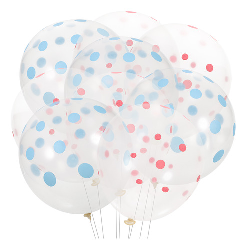 Bulk Balloons Dot Globes, Grueso, 20 Unidades