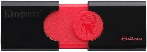 Imagen 2 de 7 de Pendrive Kingston Dt106/64gb Usb 3.0 Datatraveler 106 Type-a
