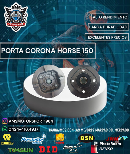 Porta Corona Horse 150