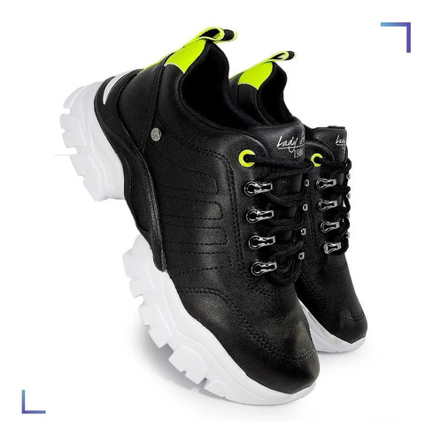 Imagen 2 de 9 de Zapatillas Fabiana Lady Stork Mujer Livianas Urbanas Moda