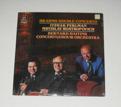 Brahms Concerto In A Minor Op 102 Perlman Rostropovich Lp Us