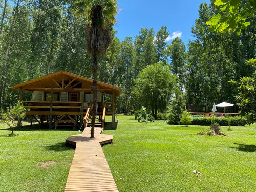 Cabañas Delta Tigre Sobre Canal De La Serna. Playa De Arena; Pileta; Solárium; Aire Acondicionado; Wifi.