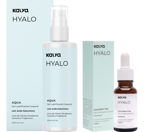 Kit Óleo De Coco Hidratante Corporal E Vulva E Lubrificante