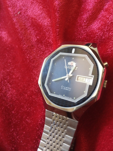 Reloj Orient Japonés Automáticode Los Años 80 Nos N.o.s
