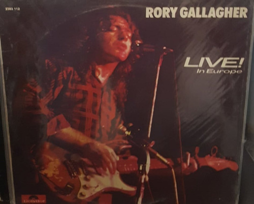 Rory Gallagher Live In Europe Lp