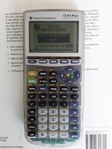 Calculadora Texas Ti 83 Plus Silver Graficadora Matrices Y M