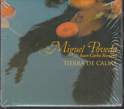 Miguel Poveda Tierra De Calma Cd Original Nuevo