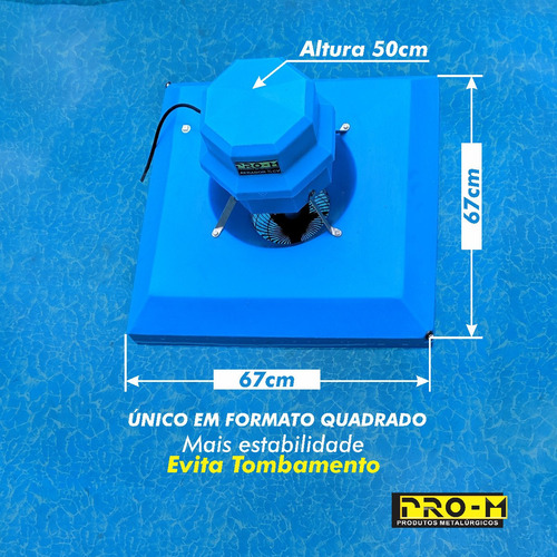 Aerador Chafariz Para Piscicultura 1 Cv - Para 1200 Mts²