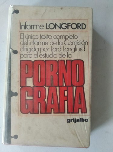 Informe Longford: Pornografía - Lord Longford