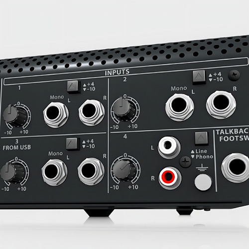 Behringer Xenyx Control 2 Usb Studio Control Palermo Color Gris Oscuro