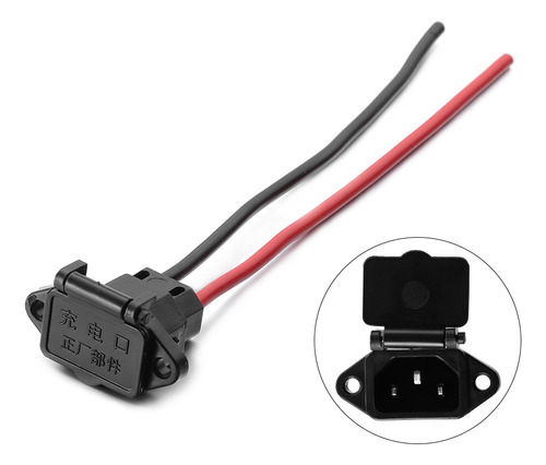 Enchufe De Carga, Conector De Coche Eléctrico, Batería De Bi