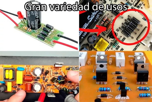 Tecneu 20 Piezas Diodo 1n5822 Rectificador Rápido Schottky 40v 3a