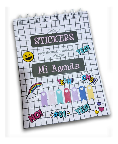 450 Stickers Para Agendas Y Cuadernos ,adhesivos, Pegatinas 