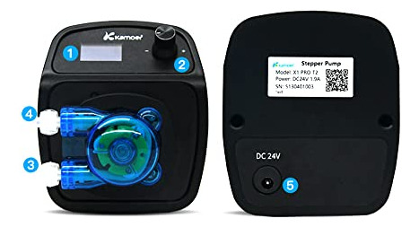 Bomba Dosificadora Kamoer X1 Pro T2 24 V 110 Ml/min Wi-fi