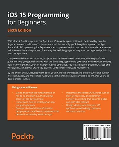 Book : Ios 15 Programming For Beginners Kickstart Your...