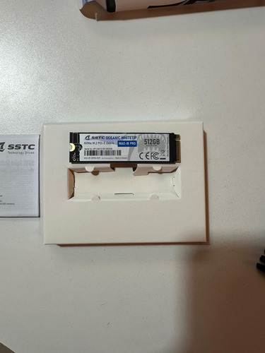 Ssd M2 Nvme Sstc Oceanic Whitetip Max-iii Gen 4 512 Gb Negro