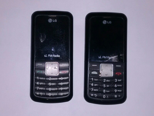2 Celular LG Kp-106b Usado Vivo E Tim Sem Carregador Leia