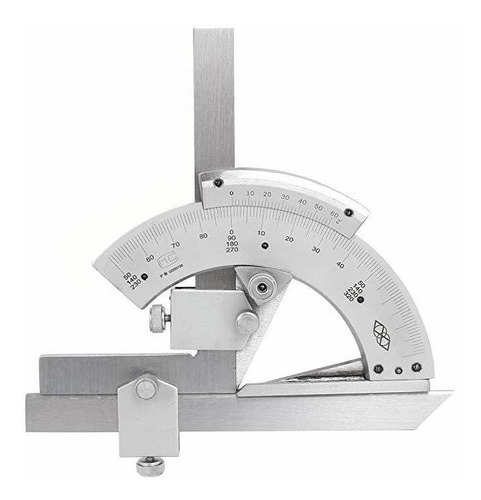 Eoocvt 0-320 ° Acero Inoxidable Universal Vernier Bisel Tran