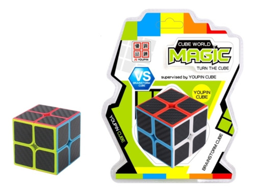 Cubo Mágico Clásico 2x2x2 Cube World Magic 6 Colores