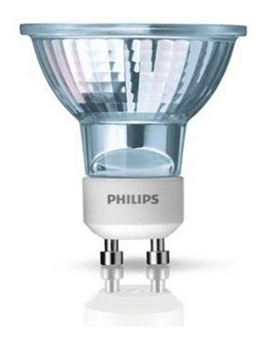 Lámpara halógena dicroica Gu10, 50 W, 127 V, 40 grados, Philips, color blanco cálido 127
