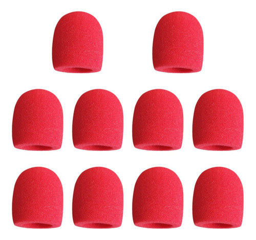 10pcs Microfone De Mão Capa Resistente Para Discursos Salas