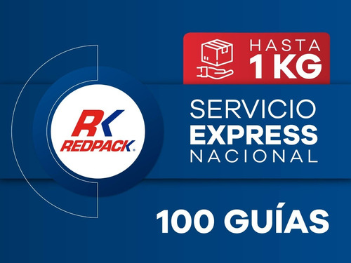 Imagen 1 de 1 de 100 Guías Prepagadas Express Hasta 1 Kg