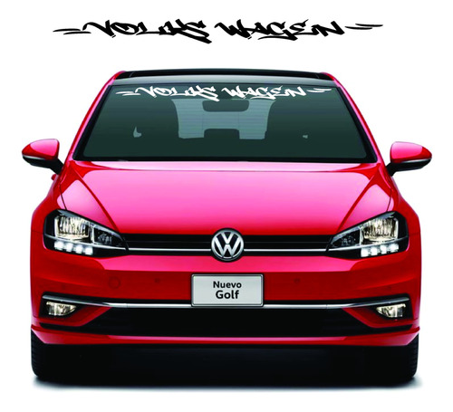 Stiker Automotriz Volkswagen 90 Cm