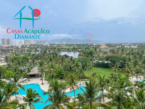 Cad La Isla Emerald I8. Amplio Departamento En Condominio De Playa Con Terraza Y Vista A Las Áreas Comunes