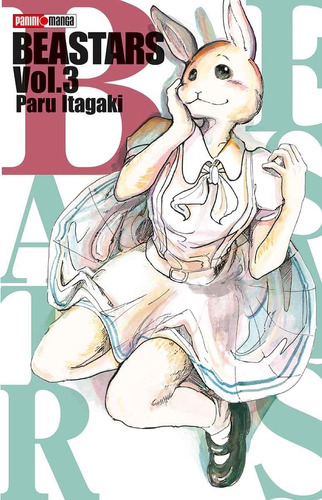 Panini Manga Beastars N.3, De Paru Itagaki. Serie Beastars, Vol. 3. Editorial Panini, Tapa Blanda En Español, 2019