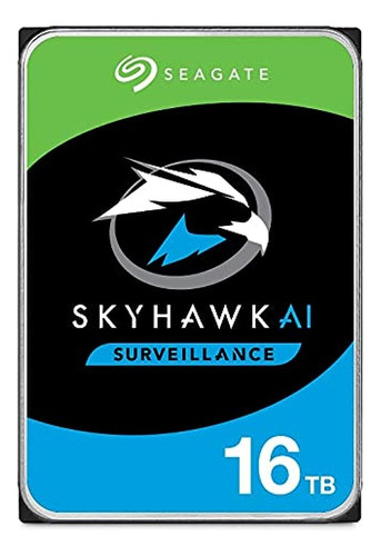 Seagate Skyhawk Ai 16tb Video Internal Hard Drive Hdd - 3.5 