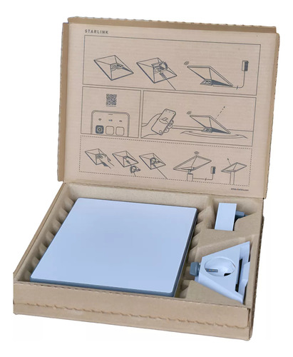 Kit De Internet Via Satélite Starlink Mini 12v Carro Trailer