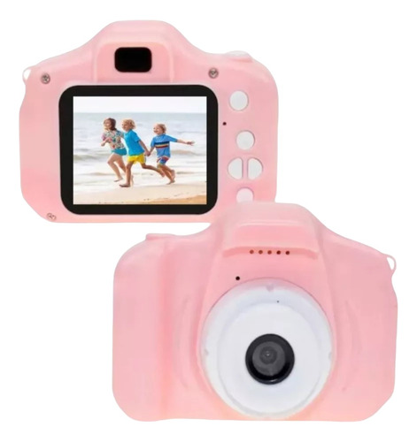 Camara Niños Digital Fotos Y Videos + Tarjeta Micro Sd