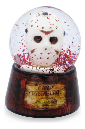 Friday The 13th Jason's Mask - Mini Globo De Nieve De 3 PuLG