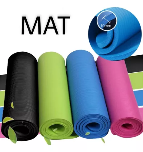 LahAd Alfombra Fitness Esterilla Deporte Esterillas De Yoga Mat De Yoga Mat  Pilates Mat Yoga Alfombra De Yoga Mat Ejercicio por Equipo De