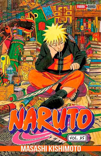 Naruto 35 - Masashi Kishimoto - Panini Argentina 