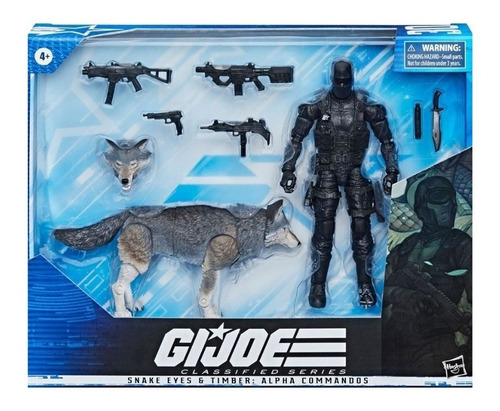 Set De Figuras Snake Eyes & Timber Alpha Commandos - Gi Joe