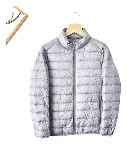Chaqueta De Invierno De Algodón Con Cuello Alto Y Abrigo Cál