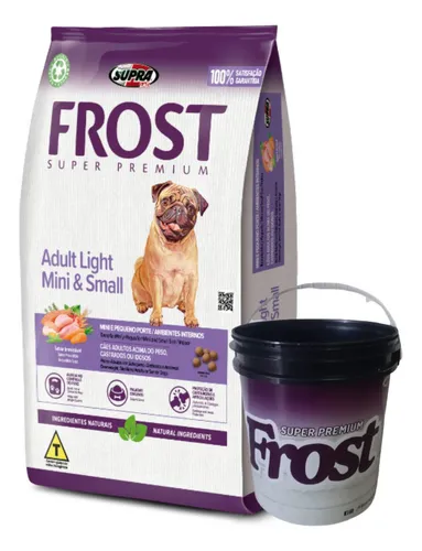 Alimento Frost Perro Adulto Light Raza Pequeña 10 Kg +regalo