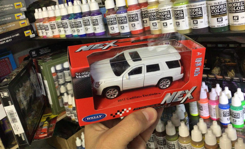 Imagen 7 de 7 de Auto Cadillac Escalade Welly Nex 1/34 Abre Puertas La Plata