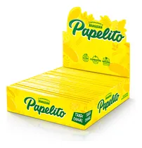 Comprar Papelito King Size Tradicional Caixa De Seda 50 unidades por envase 108 mm x 44 mm