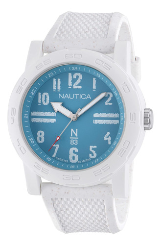 Nautica N83 Mens Napats302 Ayia Triada Reloj De Correa De Fi