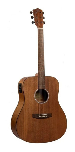 Guitarra Electroacústica Bamboo Mahogany Ga41 + Funda Oferta