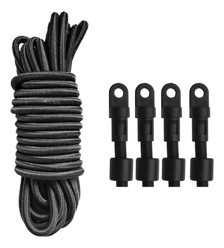 Cordón De Choque De Cuerda Elástica Fuerte De 5 Mm 5 M +