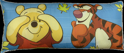 Almohada Super Jumbo 120 X 50 Cm. Providencia Color Winnie The Pooh Azul