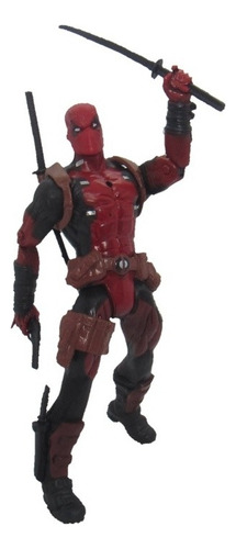 Figura de acción Boneco Deadpool 16 cm X Wolverine para hombre