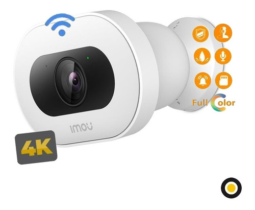 Cámara De Seguridad Imou Knight Wifi 4k Exterior 8mp +fuente